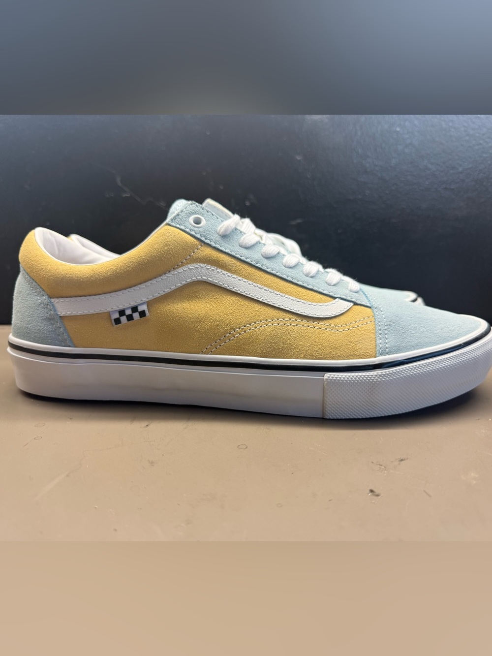 New w/Box Men’s Vans Skate Old Skool Winter Sky Impala Popcush Suede Size Men 13